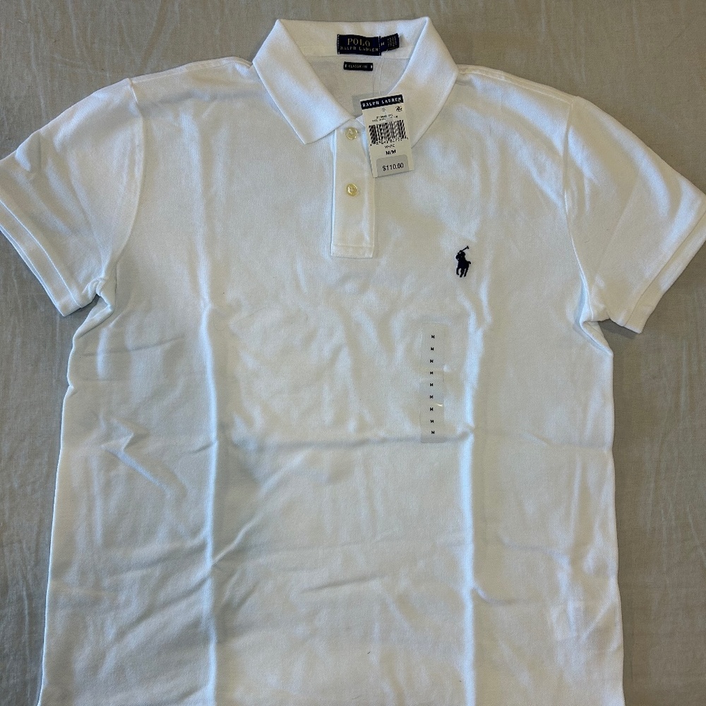 NWT Polo Ralph Lauren Short Sleeved Women's Polo Shirt Size M